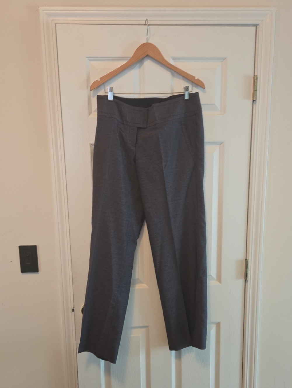 The Limited Gray Women's Dress Trousers - Straight Leg